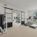 a gym with exercise equipment
