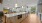 A clubroom with kitchenette 
